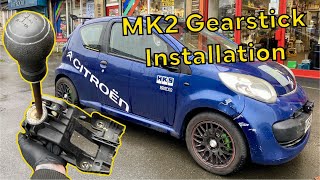 CityBug Gear Lever Upgrade  MK2 Shift Selector Installation C1107Aygo [upl. by Santini]