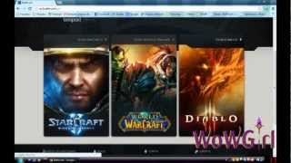 Tutorial Criação de Conta BattleNet e BattleTag [upl. by Eilhsa49]