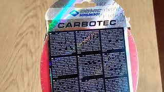 Donic Schildkrot Carbotec 7000 Unboxing [upl. by Lynelle992]