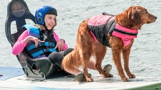 Surf Dog Ricochet DocuSeries Kids With Special Needs [upl. by Alien]