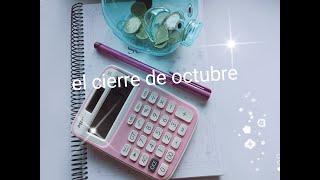 Termina octubre y su presupuesto 💸 ¿Cómo cerramos las finanzas de este mes [upl. by Imerej]