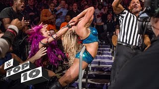 Brawls in the crowd  WWE Top 10 [upl. by Herzog]