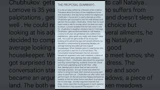 THE PROPOSAL  SUMMARY  CLASS 10 ENGLISH BOARDS SHORT SUMMARY  CBSE 10 [upl. by Jon]