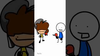 Playing Ping Pong Animation meme Collab w MarcoAnimatesshorts animation memes [upl. by Slohcin9]