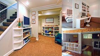 Best Basement Ideas for Small Houses  Small Basement Ideas on a Budget [upl. by Eneja427]