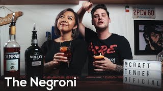 Two Easy Ways to Make the Negroni  Best Italian Cocktail Recipe [upl. by Kassab]