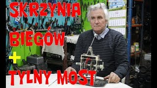 SKRZYNIA BIEGÓW i TYLNY MOST  jak działa [upl. by Broder]