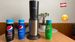 Sodastream crystal 20  házi Pepsi készítés [upl. by Aivital]