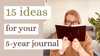 15 Ways to Use Your 5Year Hobonichi Journal [upl. by Tristram]