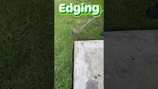 Edging amp Trim grass gardenequipment chickensandwich lawncare grassfinished lawnmaintenance [upl. by Aihsena]