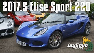 The New MY175 Lotus Elise Sport 220 Review [upl. by Eckmann641]