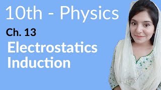 10th Class Physics Chapter 13  Electrostatics Induction  Class 10 Physics Chapter 4 [upl. by Yemirej]