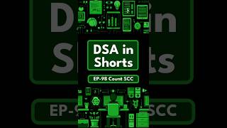 DSA in Shorts  EP98 Count Strongly Connected Components SCC [upl. by Carolina]