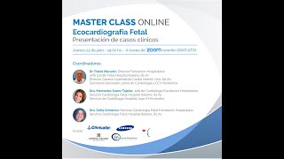 3ª edición Master Class Ecocardiografía Fetal  Presentación de casos clínicos [upl. by Annawot]