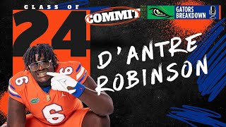 What are the Florida Gators getting in 2024 DL commit DAndre Robinson [upl. by Devaj219]