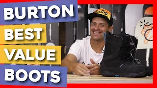 2020 Burton Best Value Snowboard Boots Overview [upl. by Salangi]