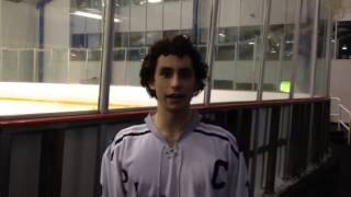 Ice hockey Interview with Pingrys Kyle Walker [upl. by Mulford228]