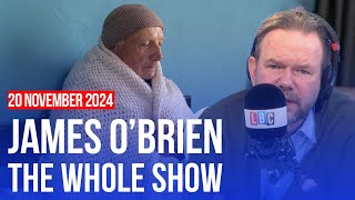 ‘I really dont like Labours winter fuel payment cut’  James O’Brien  The Whole Show [upl. by Drabeck]