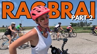 RAGBRAI 2023 Part 2 Longest ride weve ever done [upl. by Artied]