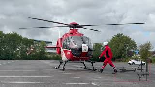 🚒🚁🚨Christoph41 startet nach Einsatz in Leonberg 🚨🚁🚒 [upl. by Lehte166]