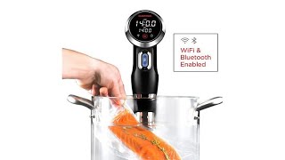 Chefman WiFiBluetooth Sous Vide Precision Cooker [upl. by Ellatnahc]