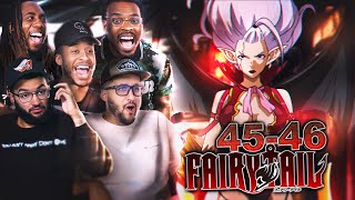 MIRAJANES SATAN SOUL Fairy Tail Ep 45 amp 46 REACTION [upl. by Adrea]