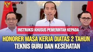 🔴INSTRUKSI KHUSUS HONORER MASA KERJA DIATAS 2 TAHUN DARI PEMERINTAH [upl. by Henka131]