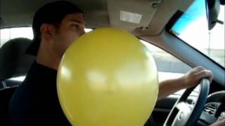 Helium Balloon In Car  Awesome Physics Experiment [upl. by Akienaj644]