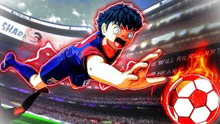 Tsubasa Fights Benfica on Barcelona  【Captain Tsubasa】 [upl. by Tebazile791]