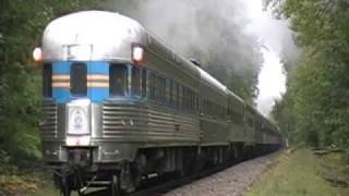 Nickel Plate Road 765 amp Pere Marquette 1225 Cadillac Limited 10032009 4 [upl. by Iad781]