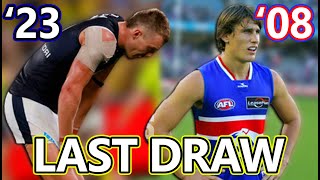 EVERY AFL TEAMS LAST DRAW [upl. by Dong]