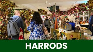 Inside The Harrods Christmas Store [upl. by Hirai]