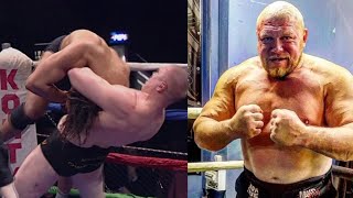 Crazy Russian giant almost tore off his opponents head Old school fights without rules [upl. by Gracia972]