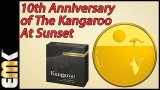 Kangaroo at Sunset 10th Anniversary 1 Oz Gold Coin from Australia 2016 in Proof from EMKcom [upl. by Enilkcaj]