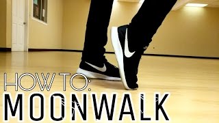 HOW TO LEARN TO MOONWALK IN 5 MINUTES 3 EASY STEPS [upl. by Adham]