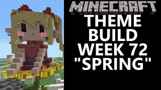 Minecraft  Your Theme Builds  Week 72  Spring [upl. by Annirok]