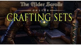 Elder Scrolls Online  How to Craft Armour Sets [upl. by Ailhat23]