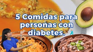 COMIDAS para personas con DIABETES basadas en la alimentación MEDITERRÁNEA [upl. by Delaine708]