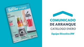 Betterware Comunicado de Arranque  Catálogo Enero 2023 [upl. by Scever]