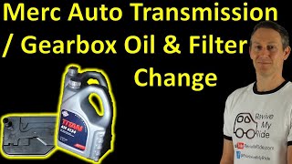 How to Change the Oil and Filter on a Mercedes 7 Gtronic 7229 Automatic Transmission [upl. by Einnol572]