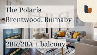 The Polaris  Furnished rental Brentwood Burnaby [upl. by Yemerej293]