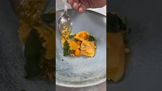 Agnolotti pasta recipe at a five star hotel in London ⭐️ [upl. by Anneiv]