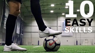 10 Easy Ball Mastery Skills  No Equipment Tight Space Ball Control Training Session [upl. by Sarah]