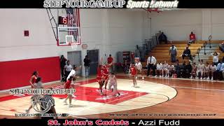 St Johns Junior Azzi Fudds game highlights vs Seton [upl. by Norvun]