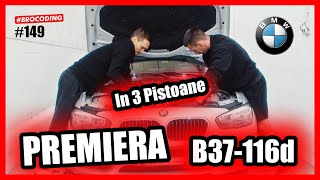 BMW cu 3 Pistoane  PREMIERA B37116d BROCODING  4K [upl. by Rocco]