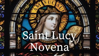 Novena Prayer To Saint Lucy [upl. by Amsed405]