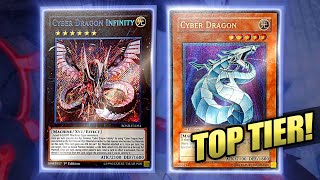 THE NEW TOP TIER YUGIOH CYBER DRAGON OTK DECK PROFILE 2021 [upl. by Faunia]