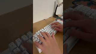 Clavier Aliexpress 5€ VS Wooting custom 250€  ⌨️ shorts [upl. by Noma]