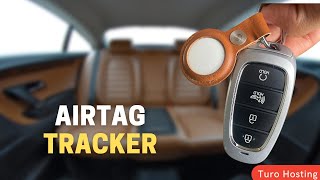 Using Airtag as a Car Tracker  Easy Quick Review  Turo [upl. by Lady]