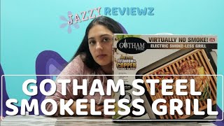 GOTHAM STEEL ELECTRIC SMOKELESS GRILL REVIEW  DOES IT REALLY WORK [upl. by Kaitlin]